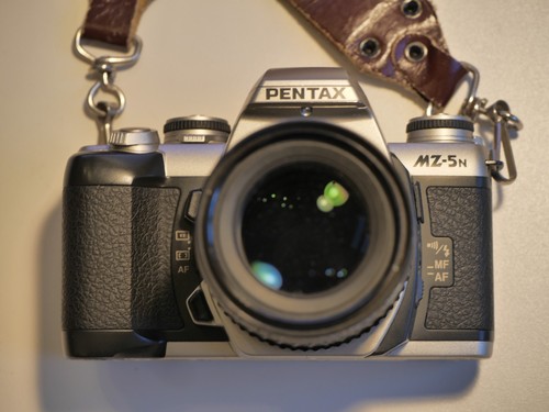 Pentax zusammen mit - pentax, mz-5n