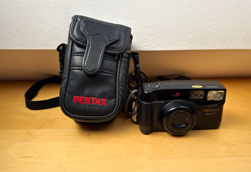 Pentax zoom kompaktkamera - zoom,