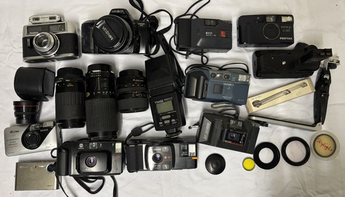 Konvolut canon yashica - konvolut, canon,